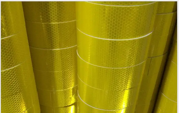 amarelo adesivo fita advertencia reflexiva para 03