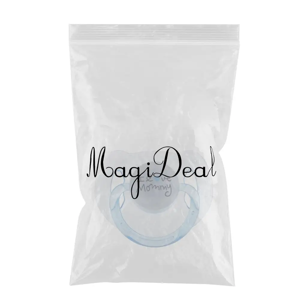 Dummy Pacifier (with Magnet) for Reborn Baby Toddler Dolls, ABS Plastic