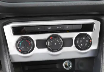 

NEW! Interior Center Control Button Frame Trim Garnish For VW Tiguan 2017 LHD