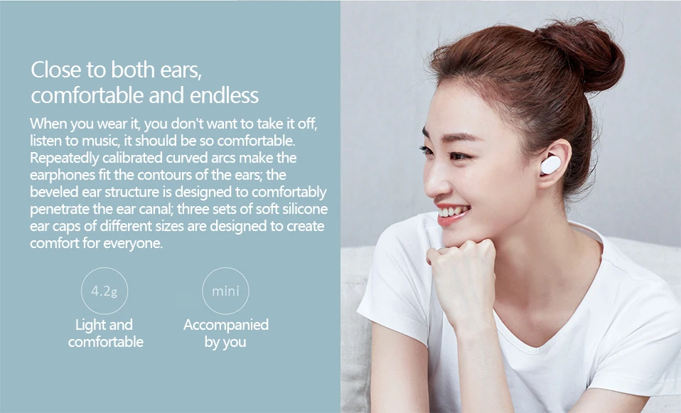 Xiaomi TWS AirDots bluetooth earphone Youth Version Edition MI Mini Headset stereo bass BT 5.0 touch Wireless Headphones Earbuds