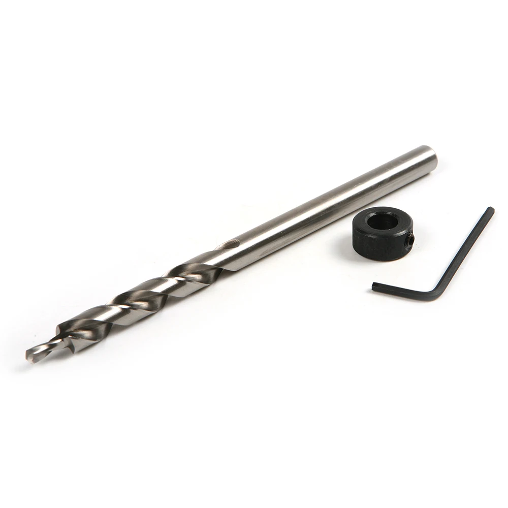 Hight Quality 3/8"(9.5mm) Twist Step Drill Bit Stop Collar For Kreg Jig