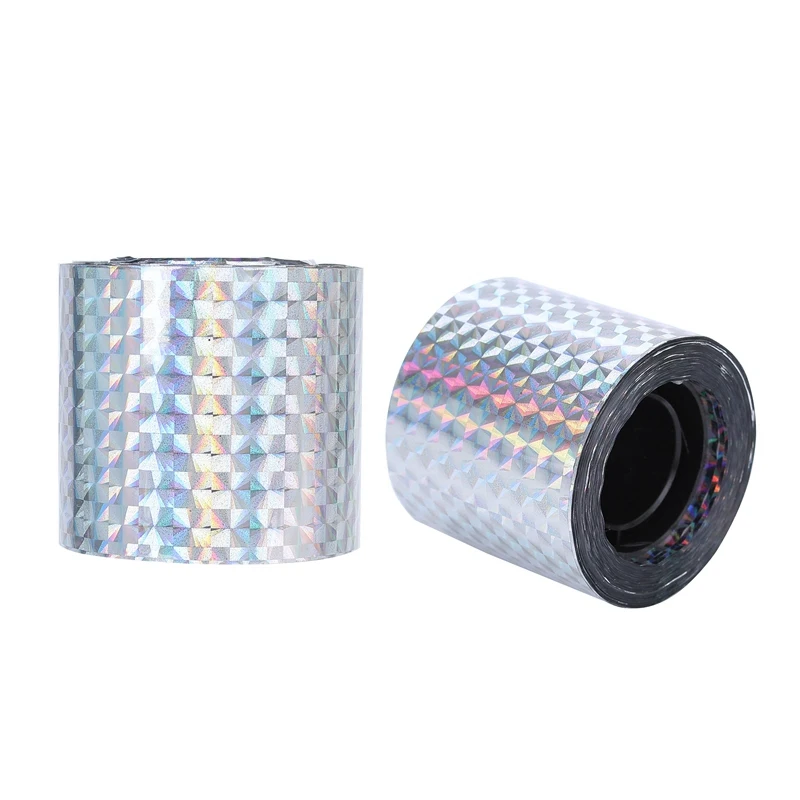 

Flash Reflective Bird Scare Ribbon Anti Bird Tape Belt Small Animals Repeller Tapes Garden Pest Control 24mm 48mm