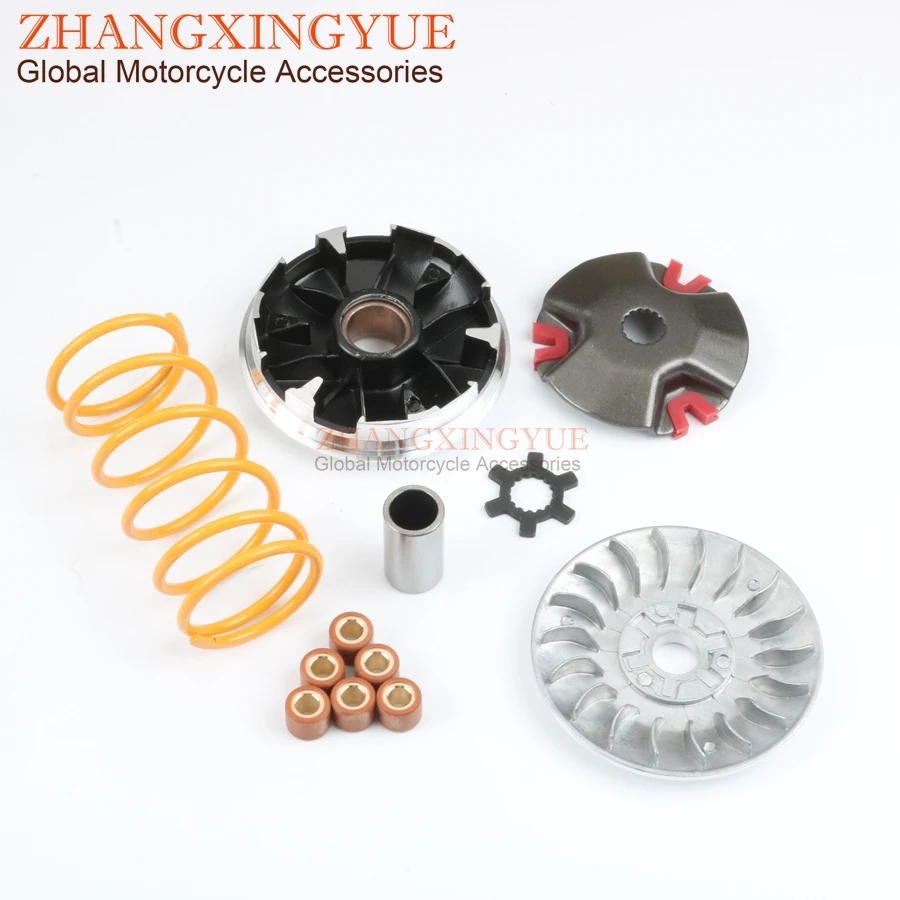 

Scooter Performance Variator Set w / 4.5g-8g 15x12mm rollers for CPI Aragon GP Bravo Formular R Freaky GTR Hussar 50cc 2-stroke