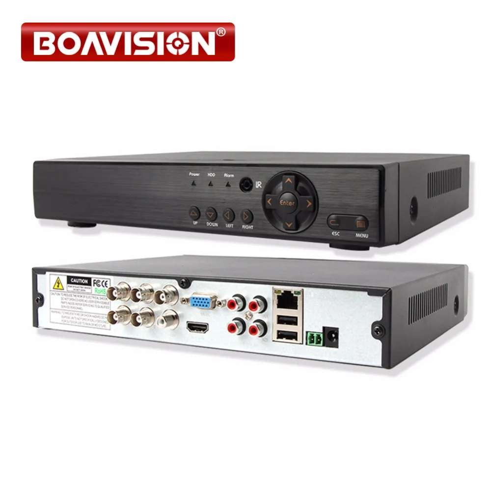 5 в 1 AHD DVR CVI TVI CVBS 4Ch 8Ch 1080 P Безопасность цифровой видеорегистратор системы