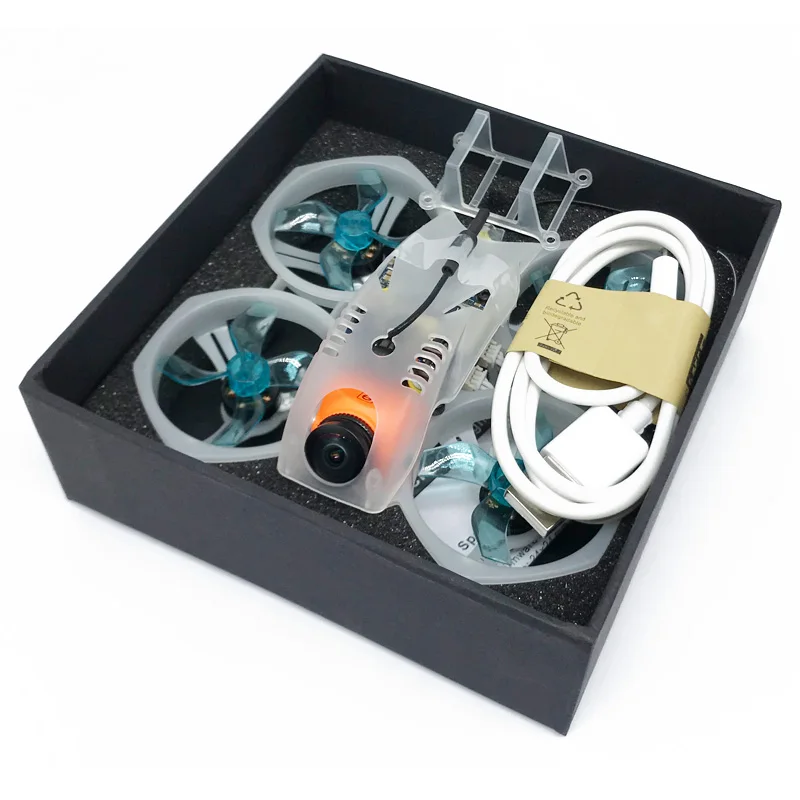 GOFLY Rex 80mm Micro Brushless 2S Whoop FPV Racing Drone Spedix F405 FC RUNCAM split mini2 HD DVR Cam-25100mW 40CH VTX