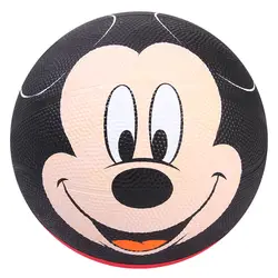 Микки Маус баскетбольный мяч размер 3 panier баскетбольный мяч милый мультфильм дети на открытом воздухе игра мяч резиновый баскетбольный мяч