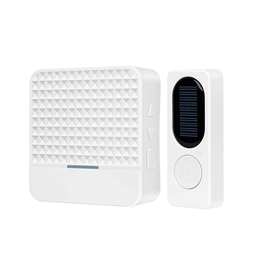 

300M Range Solar Power Wireless Doorbell Night Light with 52 Songs Chime Adjustable Volume Waterproof Door Bell Wholesale