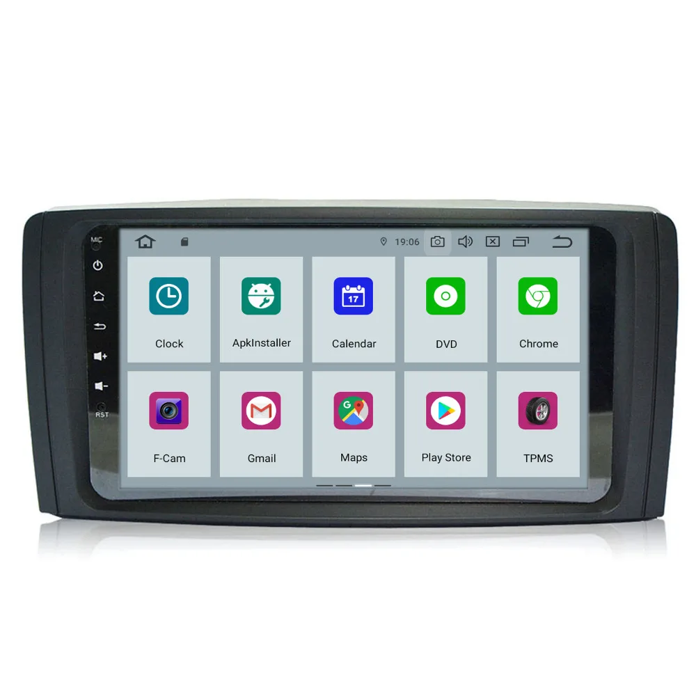 Discount COIKA 9" 2+16G RAM Android 9.0 Car Auto Radio GPS Navi For Mercedes-Benz W251 280 R350 R500 R300 R320 R63 Multimedia WIFI BT OBD 2