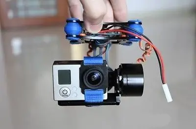 

for Gopro 2 3 CNC Metal Brushless Camera Gimbal w/ Motors & BGC Controller Full set