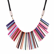 Новинка, ювелирные изделия в стиле бохо, Массивное колье, ожерелья, каучук акрил бусины, воротник в богемном стиле, ожерелья для женщин, лучшие подарки