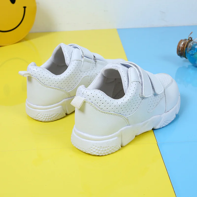 Детская повседневная обувь детская белая обувь для девочек мальчиков весна осень досуг кроссовки студентов Студенческая спортивная обувь