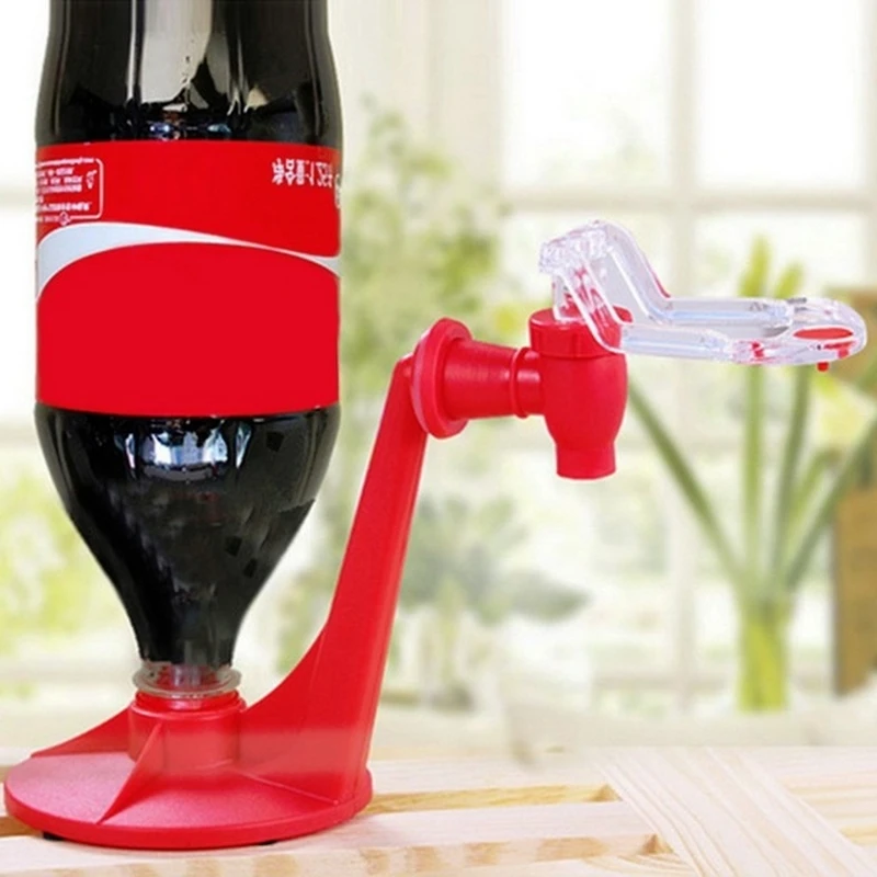 

Mini Portable Colar Soda Household Hand Pressure Drinking Dispenser Fizz Save Dispense Upside Down Water Gadget Machine
