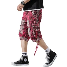 Летние новые мужские повседневные шорты камуфляж карго мужские свободные рабочие мужские военные Короткие штаны Прямая поставка ABZ309