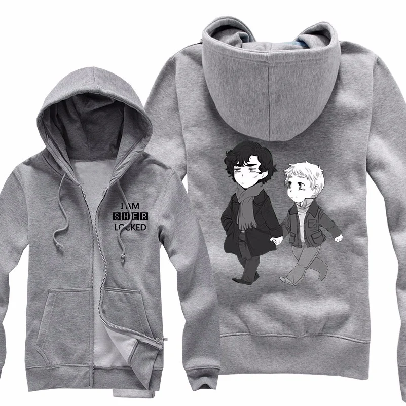 

[XHTWCY] 2019 new hiphop Detective Sherlock Holmes Compaq Buchan Spring Autumn Winter Sweatshirt hoodie Free shipping