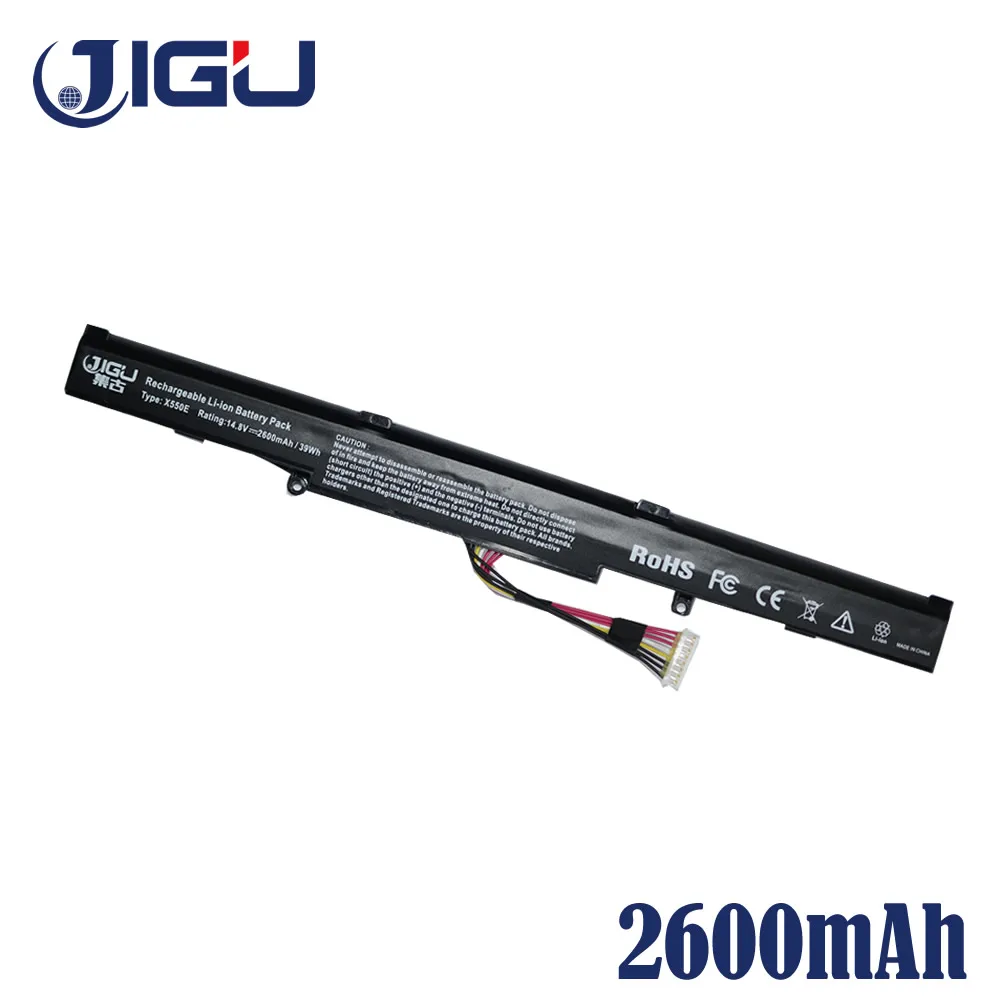 JIGU ноутбука Батарея 0B110-00220200 A41-X550E для ASUS X550D R752LB-TY050T R752MA-TY166H X750LN-TY012H X751LB X751LK X450 серии