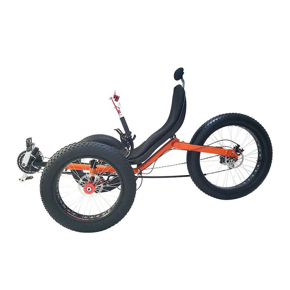 Жира Шины 3 Колеса Складная лежачий trike | Спорт и развлечения