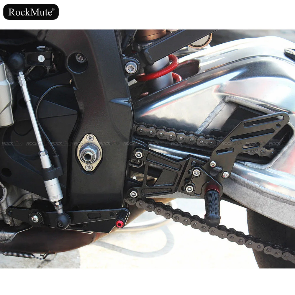 Мотоцикл Гонки Rearset для BMW S1000RR 2009-(гонки) CNC регулируемая подножка подножки рычаг переключения педаль тормоза задний комплект