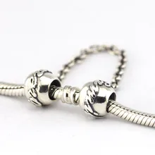 Подходит для браслетов Pandora Семейные Галстуки подвески из стерлингового серебра пробы бусины