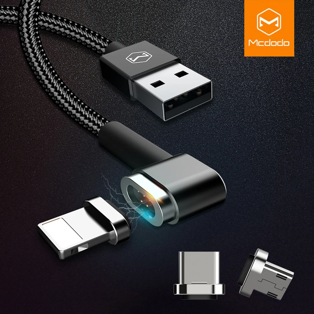 Mcdodo Magnetic Cable for iPhone X 8 7 Plus Lightning to