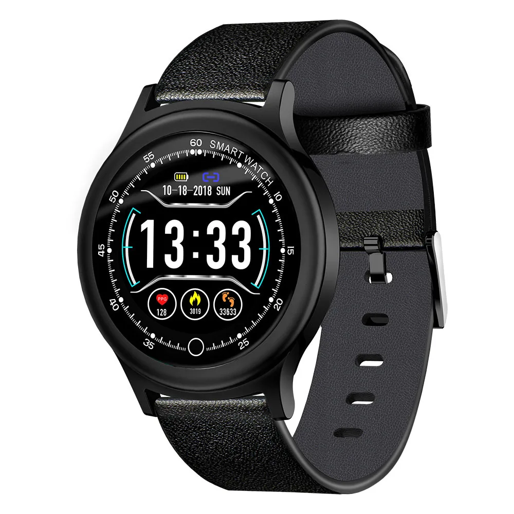 CQ28 smart watch круглый экран сердечный ритм водонепроницаемый несколько спортивный