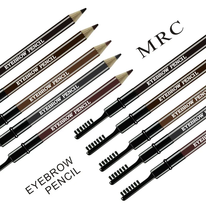

3 PCs in 1 lot Eyebrow Pencil Waterproof 5 Colors Eye Brow Liner Pen Powder Makeup Cosmetic JYLMR017