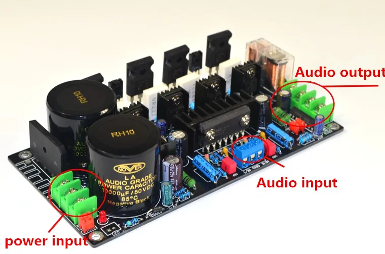 IRF240+ IRF9240 отдельная FET трубка с полевым эффектом+ UPC2581V нажимная трубка 120 Вт+ 120 Вт класс AB Плата усилителя