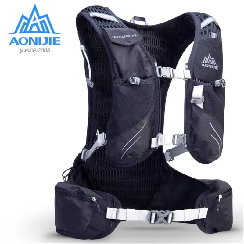 AONIJIE Sport 15L Outdoor Sports Lightweight Running Backpack Free 3L Water Bladder Men Women Marathon Cycling Hiking Bag AONIJIE Sport 15L Outdoor Sports Lightweight Running Backpack Free 3L Water Bladder Men Women Marathon Cycling Hiking Bag