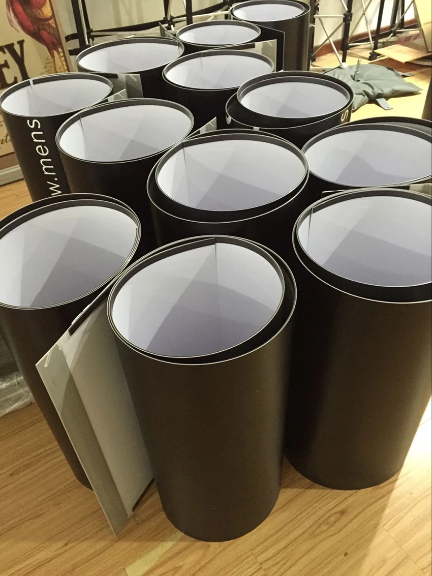 PVC Panel Printing 3X3(230X230CM) PVC POP up Backdrop Wall Display, 8ft