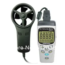 TENMARS TM-411 Air измеритель скорости полета анемоскопа Анемометр-20~ 50 ° C