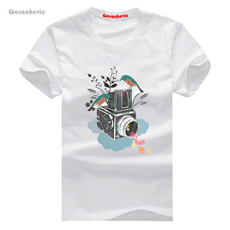 ヴィンテージカメラハッセルブラッド新しいファッションメンズtシャツコットンtシャツ男clothing卸売 T Shirt Men Mens Clothingmens Clothing Fashion Aliexpress
