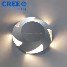 IP67 светодиодный палуба светильник s встраиваемые напольные лампы 12V 24V 3W CREE открытый пятно настил Лестницы шаг настенные подъездной дороги подземный светильник комплект