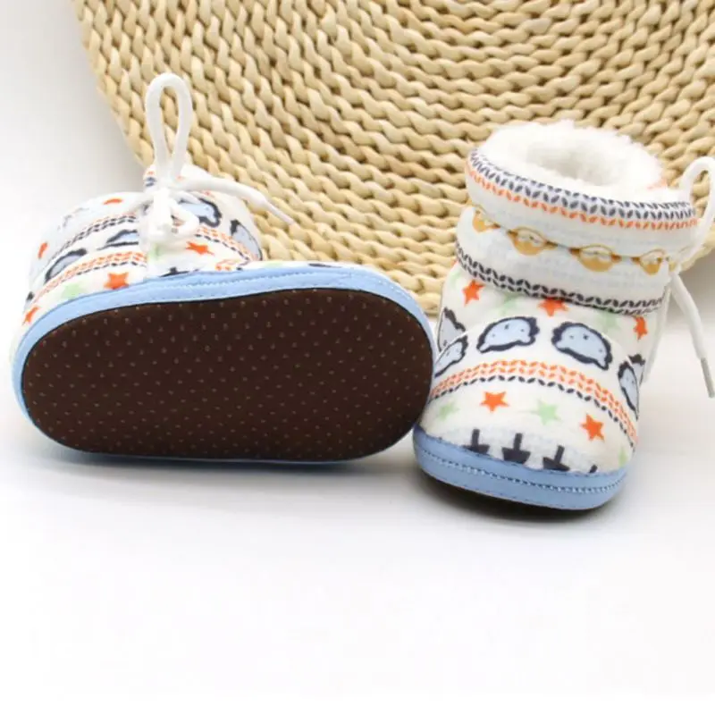 Lovely Winter Warm Baby Shoes Cotton Padded Infant Toddler Baby Boys Girls Boots Soft Newborn Bebe Boot