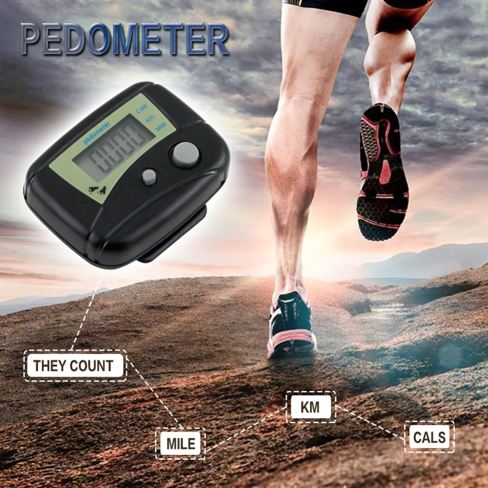 Buy Calorie Counter Step Pedometer Durable Digital