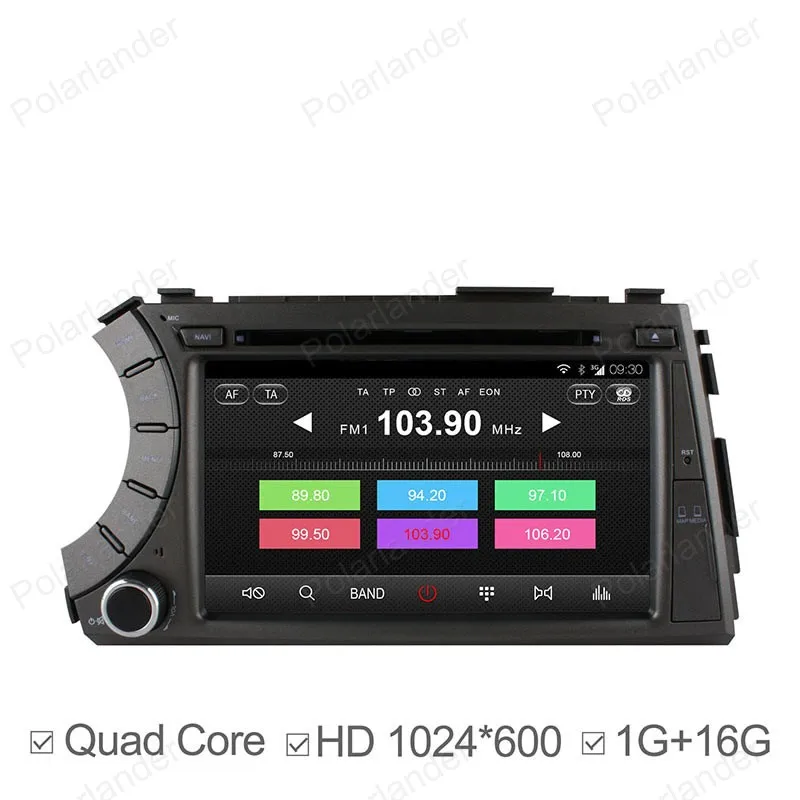 Flash Deal Android4.4 Car DVD radio For Ss/angyong A/ctyon K/yron Support BT 3G WiFi DAB + OBDII TPMS GPS Mirror Link 7 inch Quad Core 21