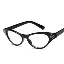 Новинка, кошачий глаз, женские очки, оправа, модные солнцезащитные очки для женщин, ретро очки, оправа для женщин, прозрачные линзы, очки