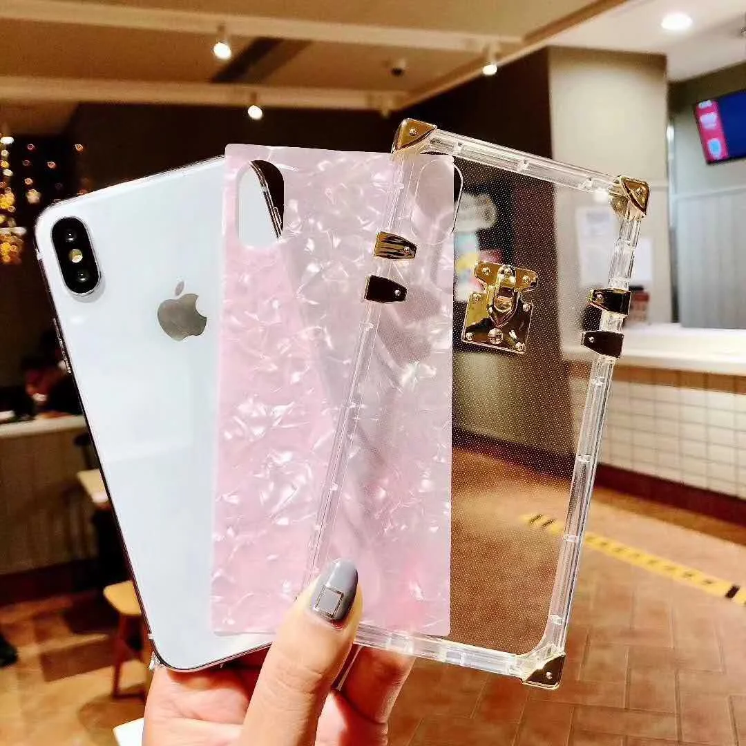 Прозрачный чехол для телефона из ТПУ iPhone 7 8 6s Plus X XR XS Max|Бамперы| |