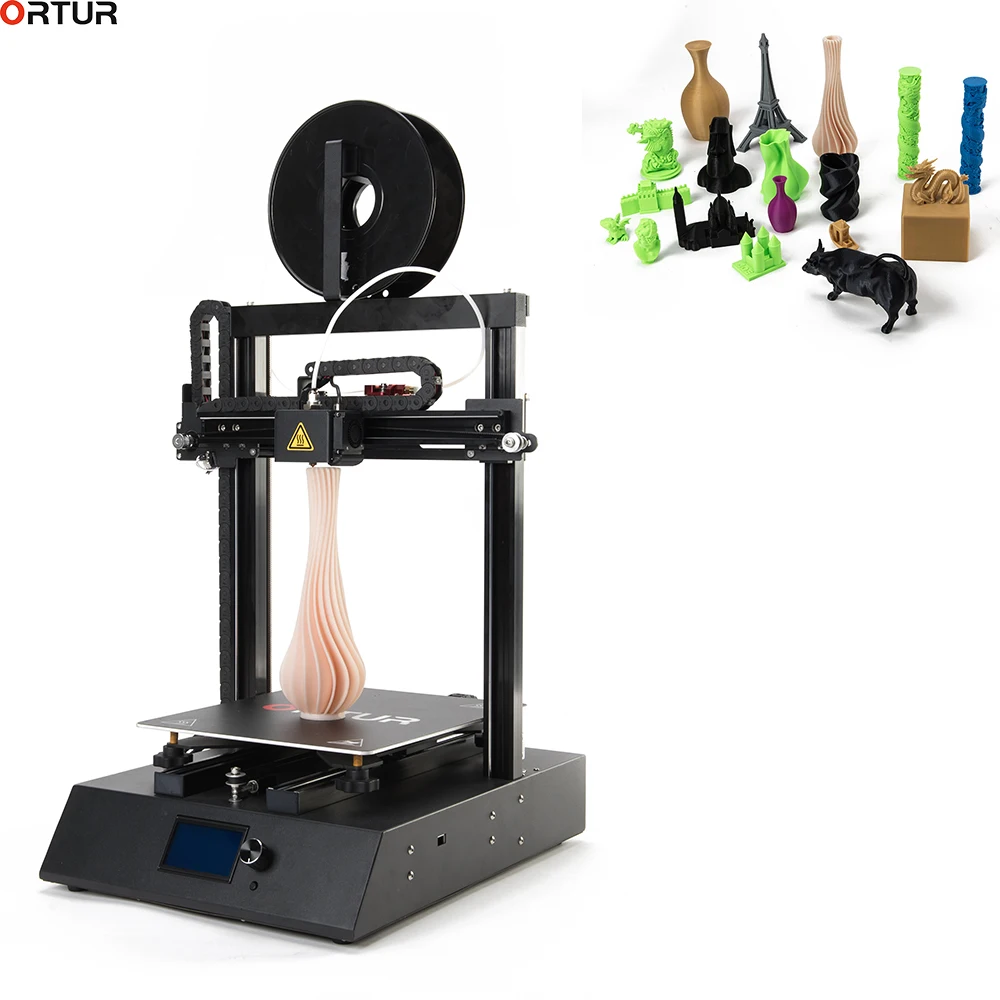 

Ortur Desktop 3D Printer Machine 16GB TF Card Removable Heated Bed Aluminum 3D Metal Modeling Printer Manufacturers Stampante 3D