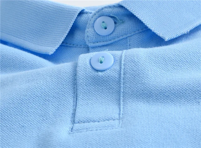 2019 New Children's Summer Cotton Short Sleeved Shirt Baby Boys Girls Solid Color Polo Shirt 2-7Y Kids Brand Polo Clothes Out 4