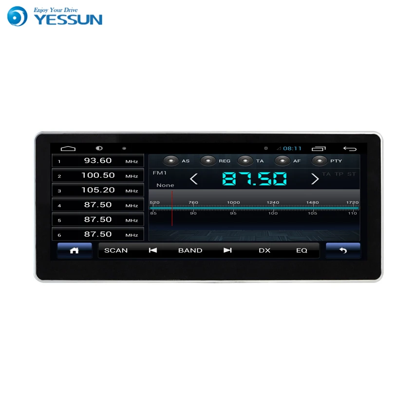Excellent YESSUN Android Radio Car DVD Player For Audi A4L / A5 2009~2016 stereo radio multimedia GPS navigation with WIFI Bluetooth AM/FM 1