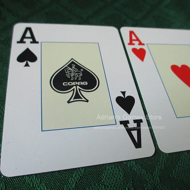 Пластик покерные карты 88*63мм большие-номер Pokerstars Copag Poker карты игральные / покер набор