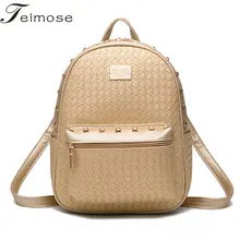 K8979 Multi-use High quality PU Leather Mochila Escolar School Bags For Teenagers Girls Top-handle Backpacks