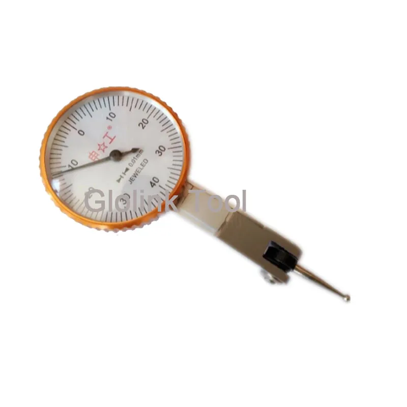 

0-0.8mm 0.01mm lever indicator dialgage dial indicator Small table Dial Test Gauge Measuring Tools High Quality