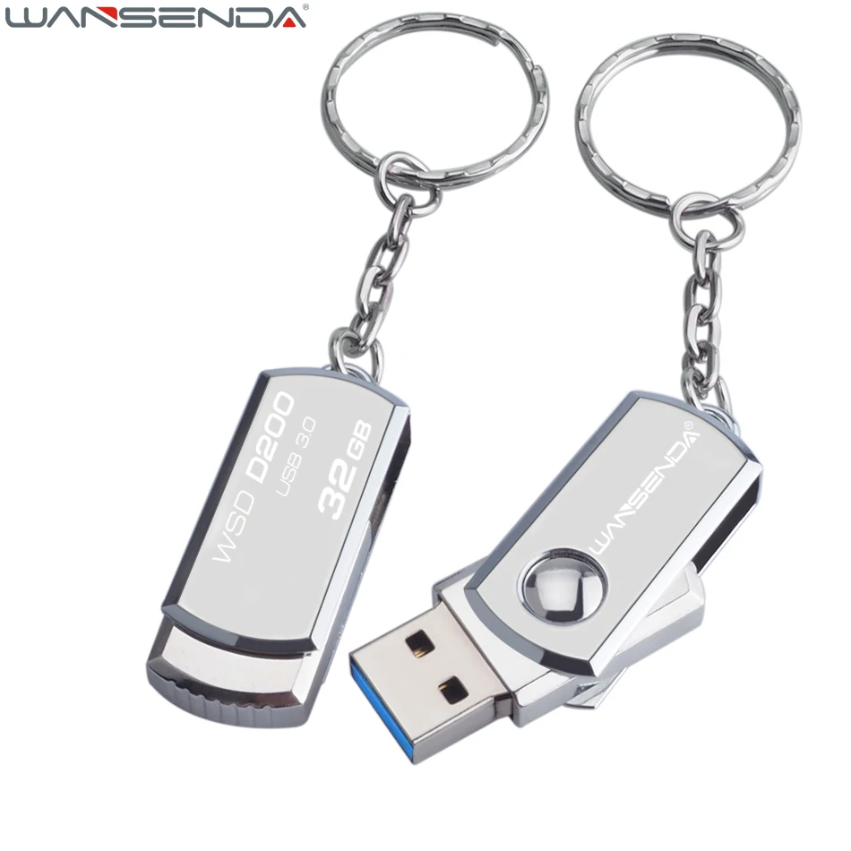 Высокоскоростной USB флеш накопитель цепочка для ключей Флэшка 128 ГБ 3 0 Флешка 16 32 64