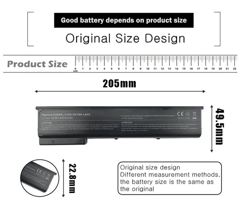 Новая батарея для ноутбука HP ProBook 650 CA06 640 645 655 G1 G0 CA09 CA06XL|Аккумуляторы ноутбуков| |