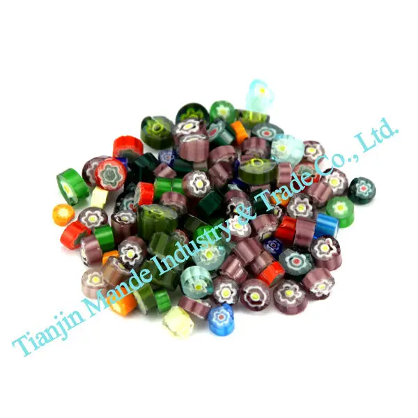 

Rrandom mixed package Millefiori Glass & 5bags fit for Microwave kiln fusing glass-Millefiori glass
