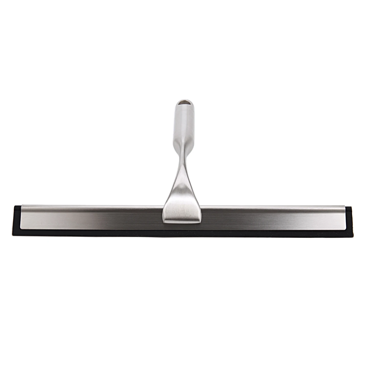 Glass Window Squeegee Cleaner Rubber Wiper With Self Adhesive Hook Home