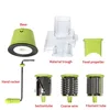 Vegetable Cutter Round Slicer Graters Potato Carrot Cheese Shredder Meat Grinder Vegetable Chopper kitchen Roller Gadgets Tool 6