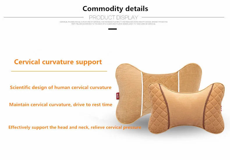 Автомобильная подушка для шеи, подушка для подголовника, подушка для шеи из 2 предметов с эффектом памяти, подушка для шеи, чехол для автомобильного сиденья, подголовник, подушка для шеи, плюшевая