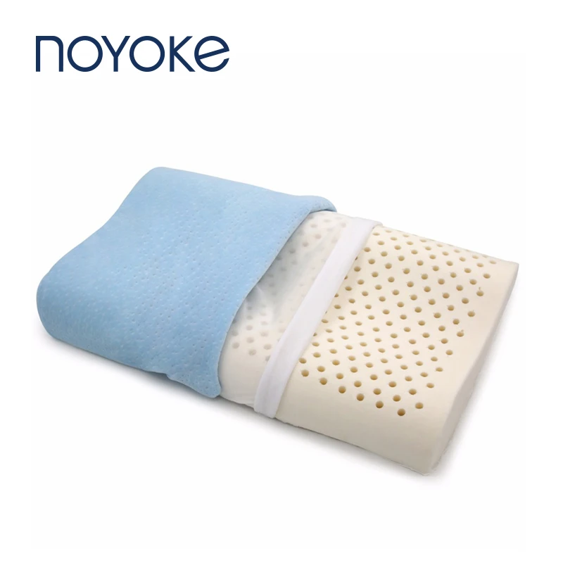 

Noyoke Kids Pillow Natural Latex Cervical Protect Bed Pillow For Children