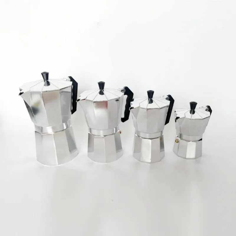 

Homeleader Coffee Makers Italian Top Moka Espresso Cafeteira Expresso Percolator 3cup/6cup/9cup/12cup Stovetop Coffee Maker